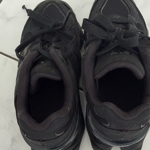 New Balance All-Black Athletic Shoes - Picture 5 of 5